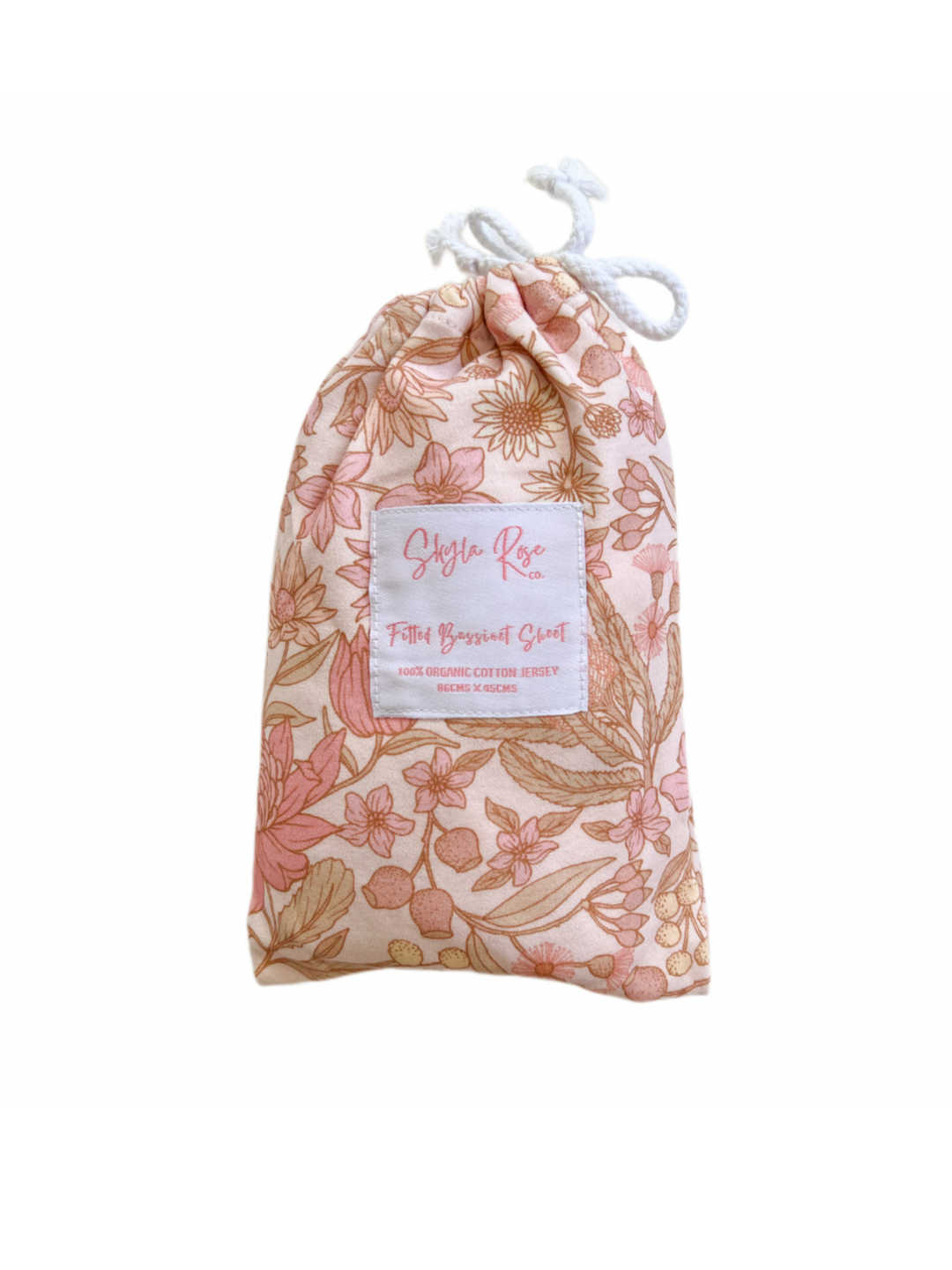 Bassinet Sheet - Billie Australian Floral