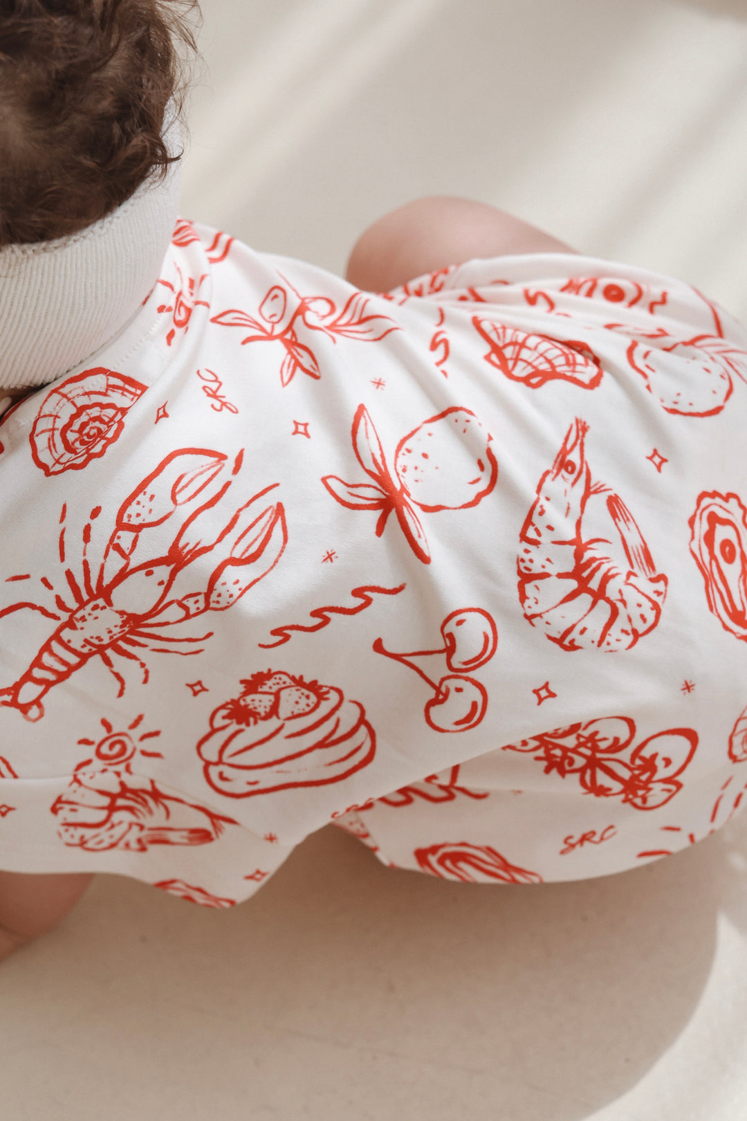 Coastline Oversized Tee Romper