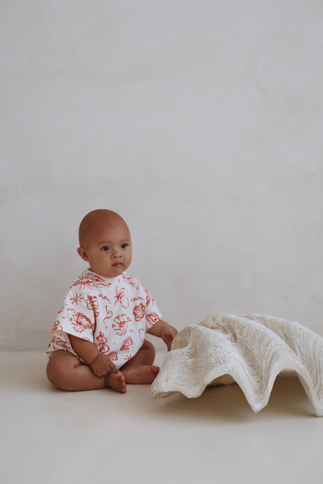 Coastline Oversized Tee Romper