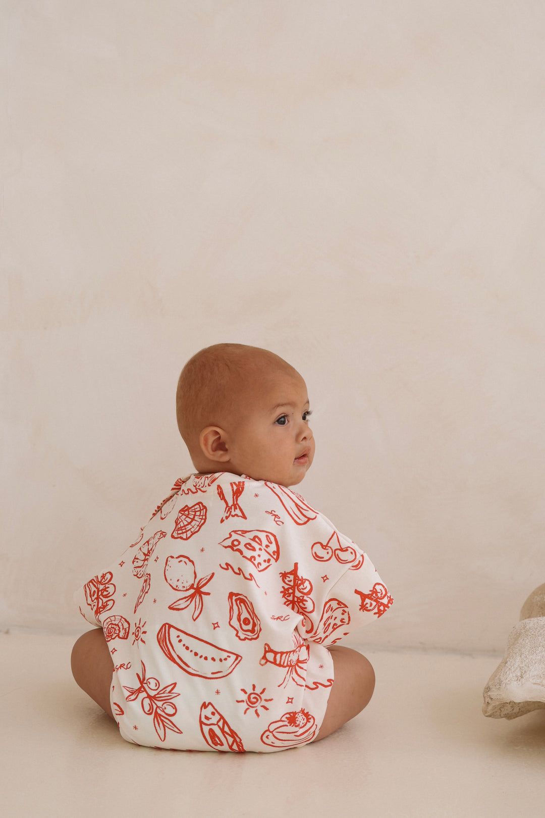 Coastline Oversized Tee Romper