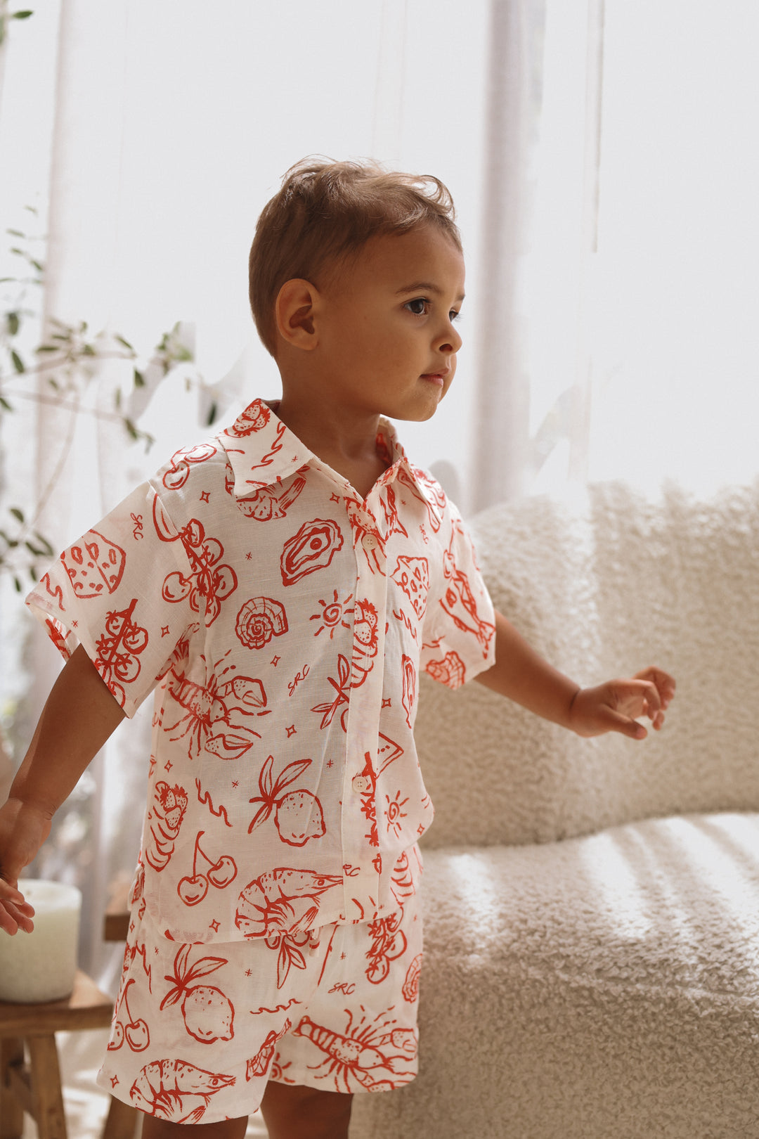 Kids Linen Set - Coastline