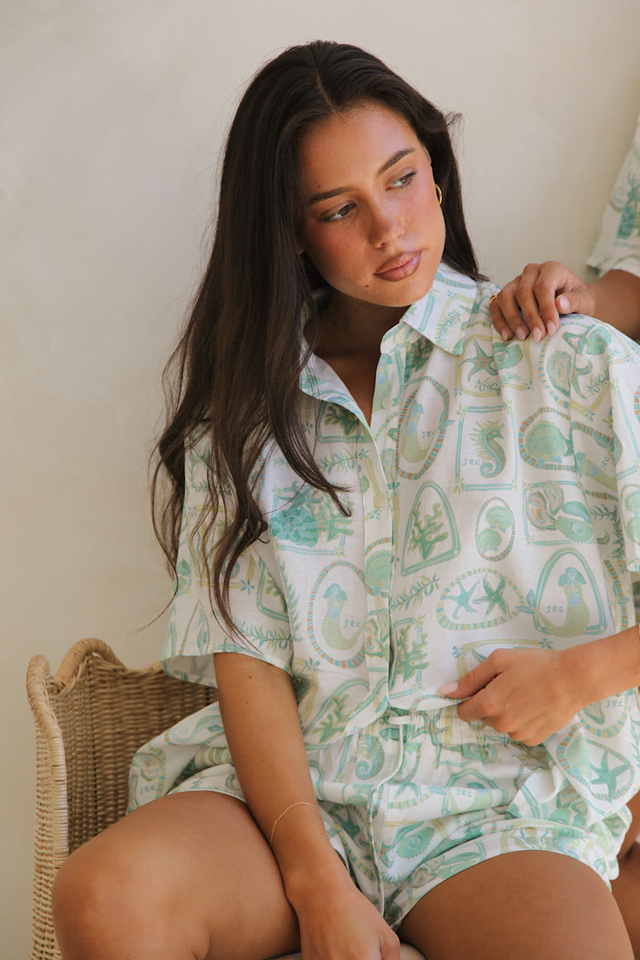 Adults Linen Shirt - Paradiso
