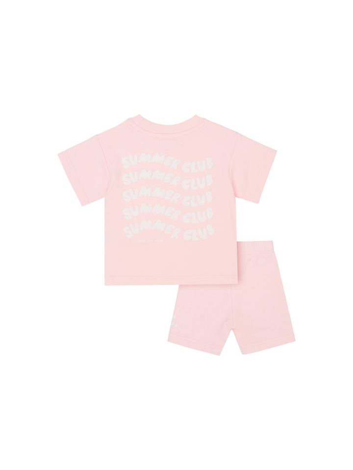 Summer Club Kids Set - Baby Pink
