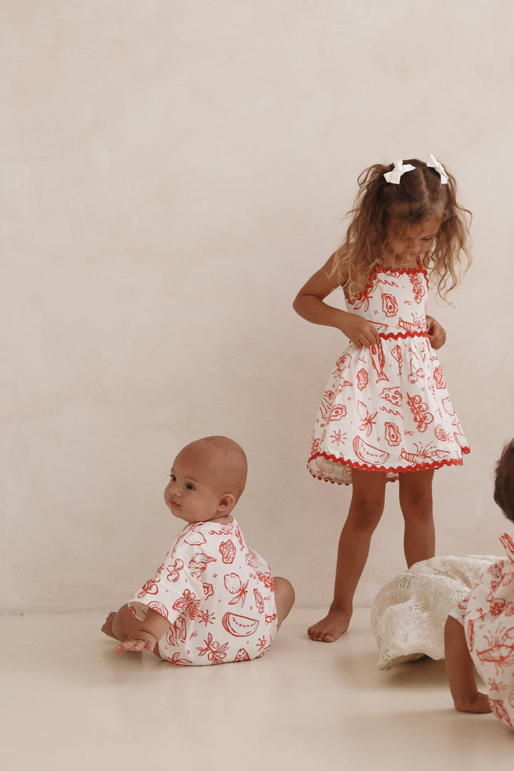 Solenne Linen Dress - Coastline