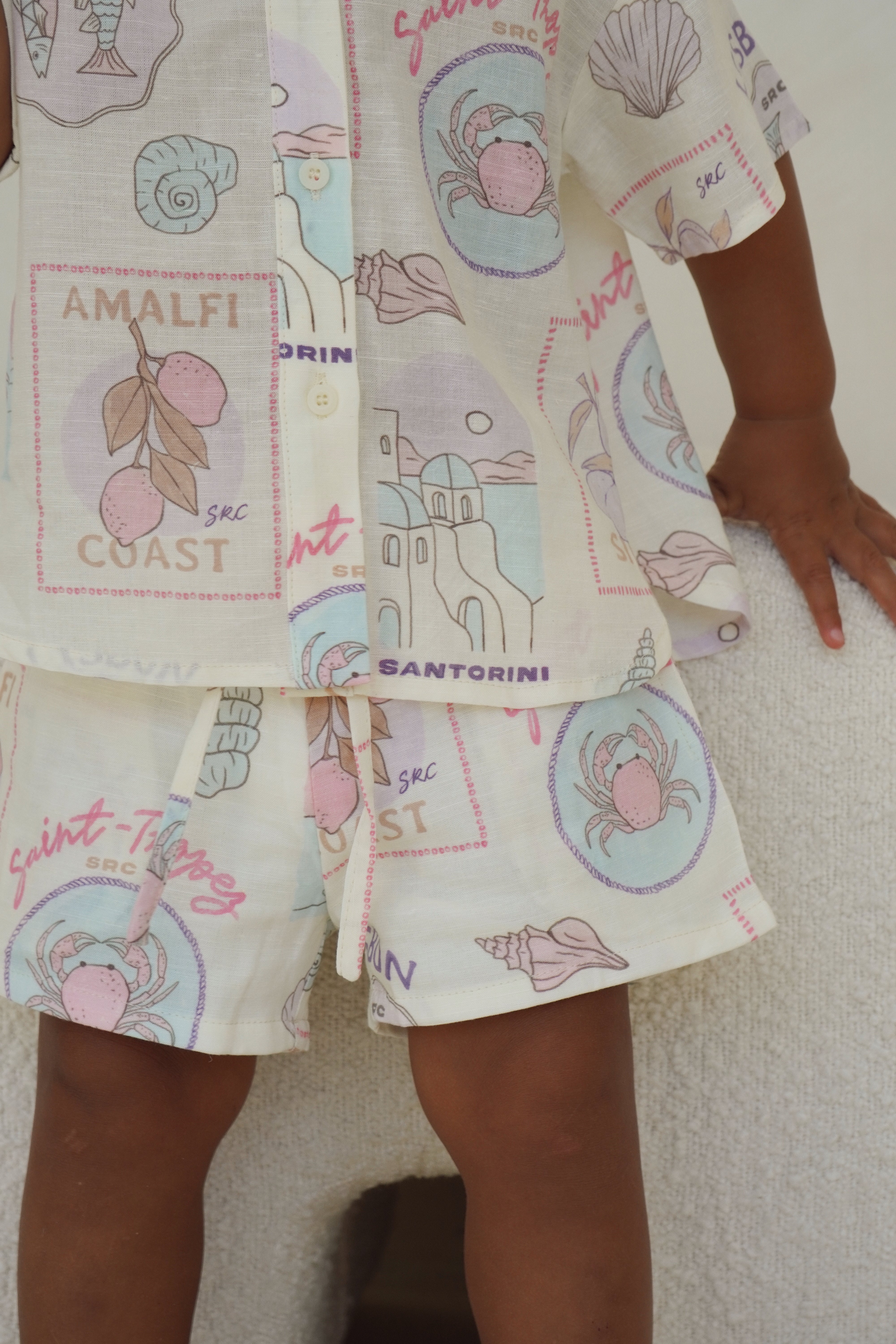 Kids Linen Set - Euro Summer – skylaroseco