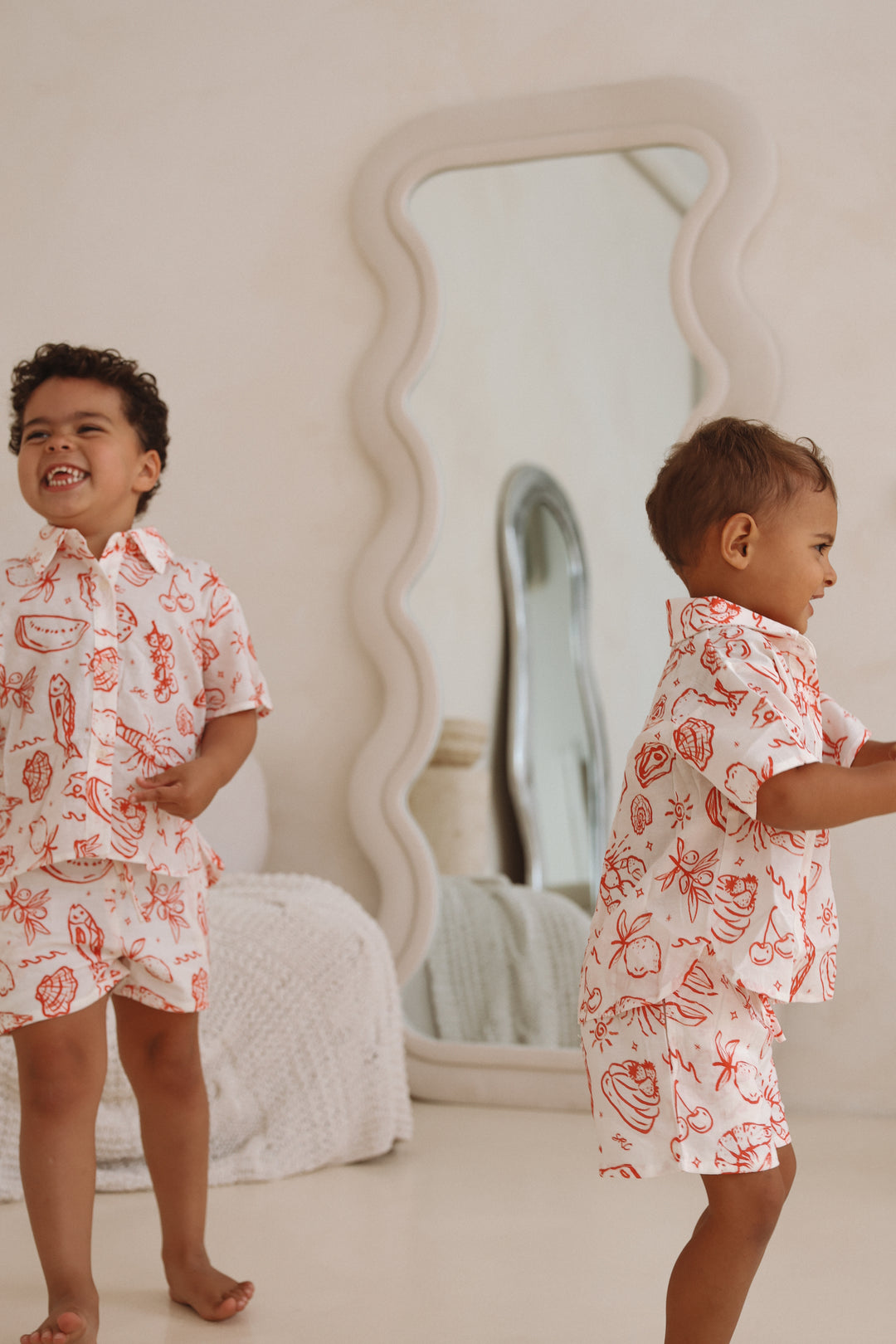 Kids Linen Set - Coastline