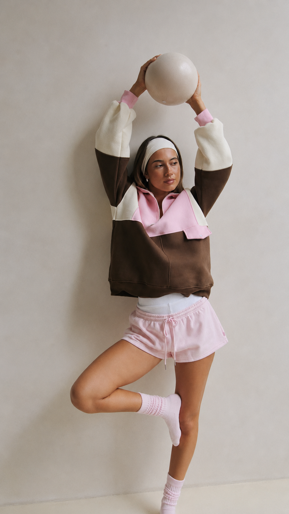 Retro Oversized Pullover 2.0 - Sienna