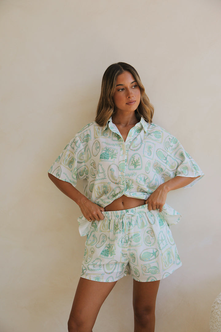 Adults Linen Shirt - Paradiso