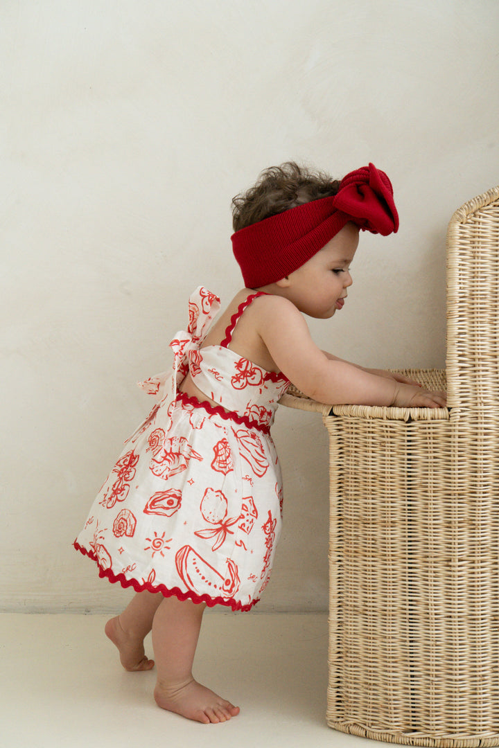 Solenne Linen Dress - Coastline