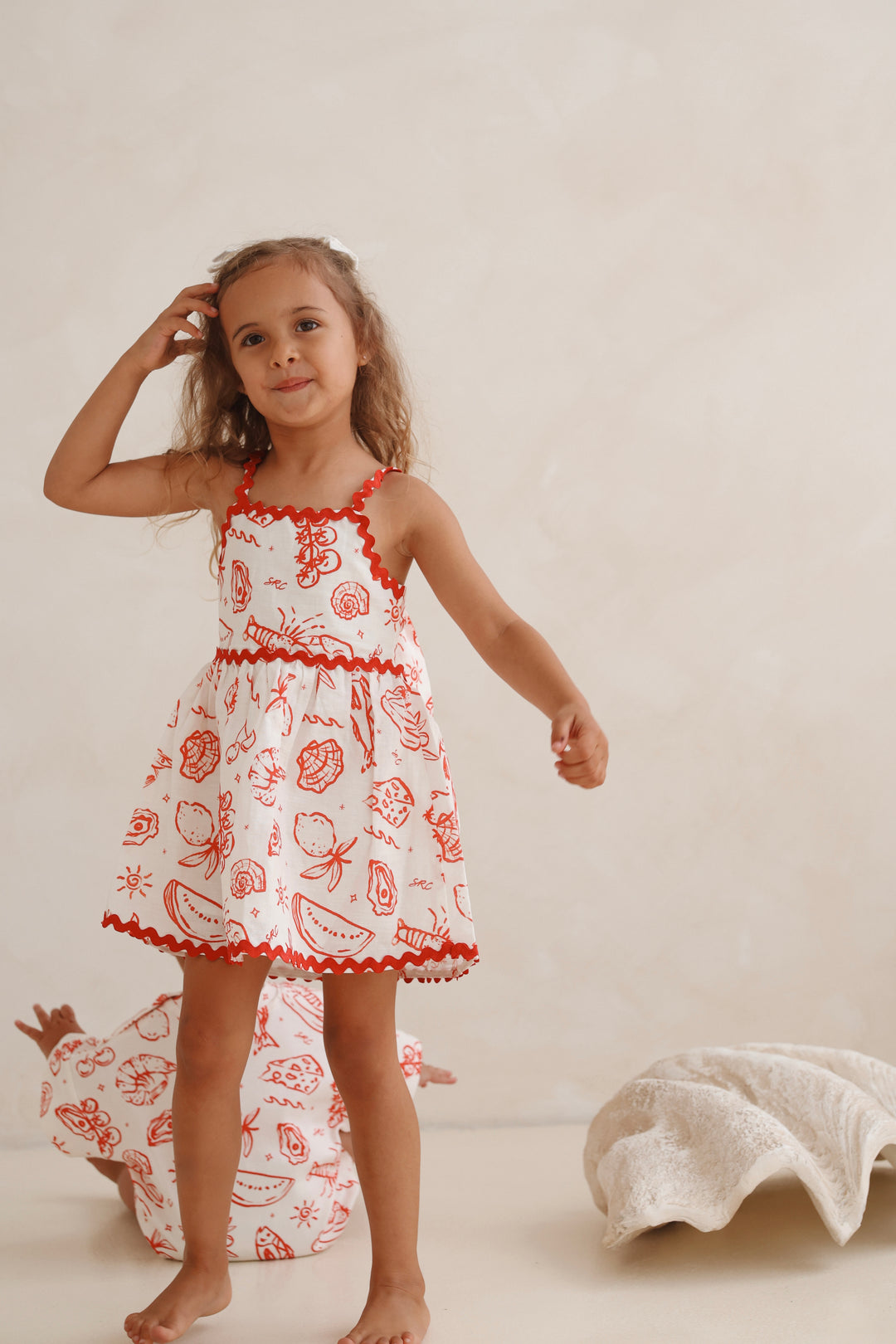 Solenne Linen Dress - Coastline