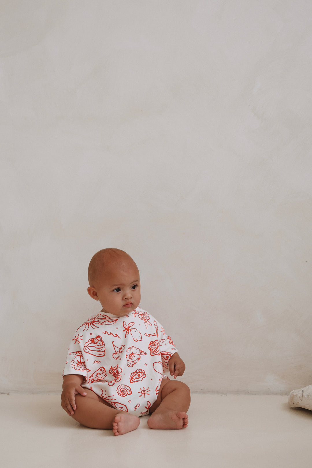 Coastline Oversized Tee Romper