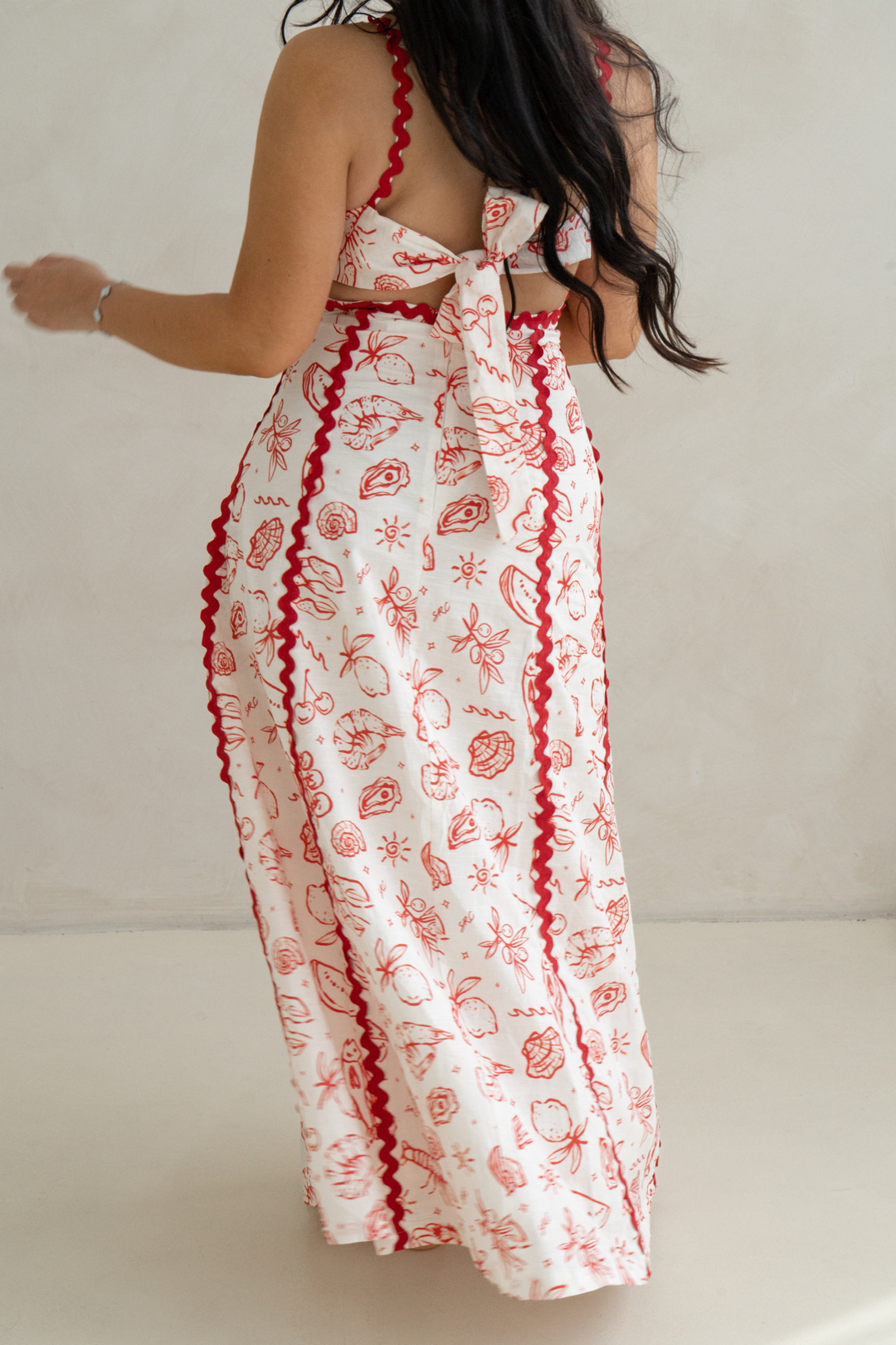 Maya Maxi Dress - Coastline