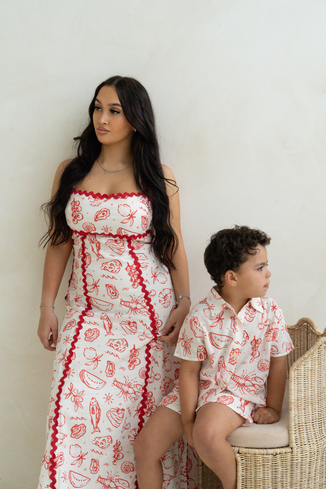 Maya Maxi Dress - Coastline