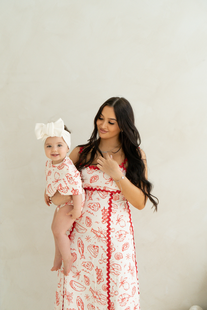 Maya Maxi Dress - Coastline