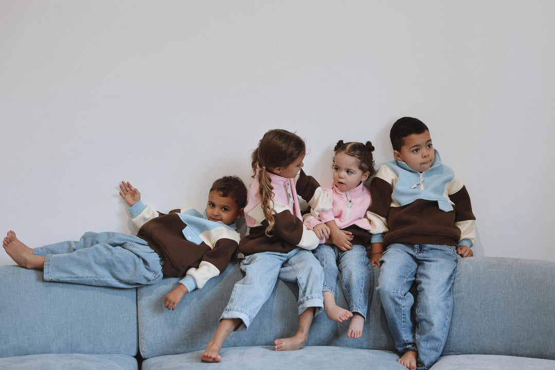 Kids Retro Oversized Pullover 2.0 - Aspen