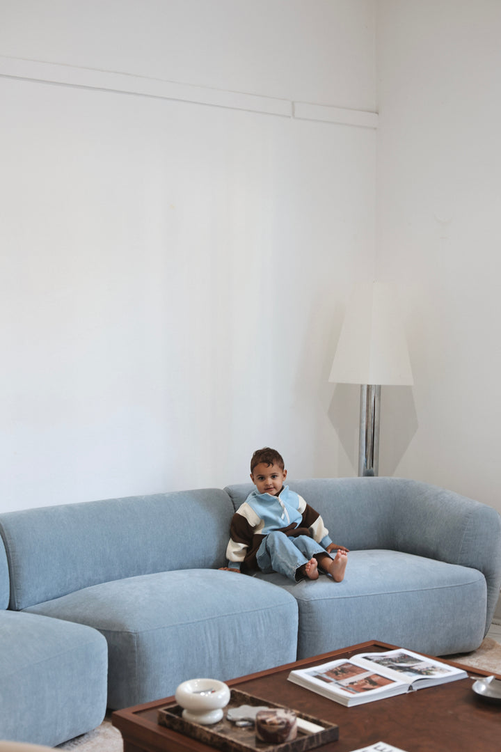Kids Retro Oversized Pullover 2.0 - Aspen