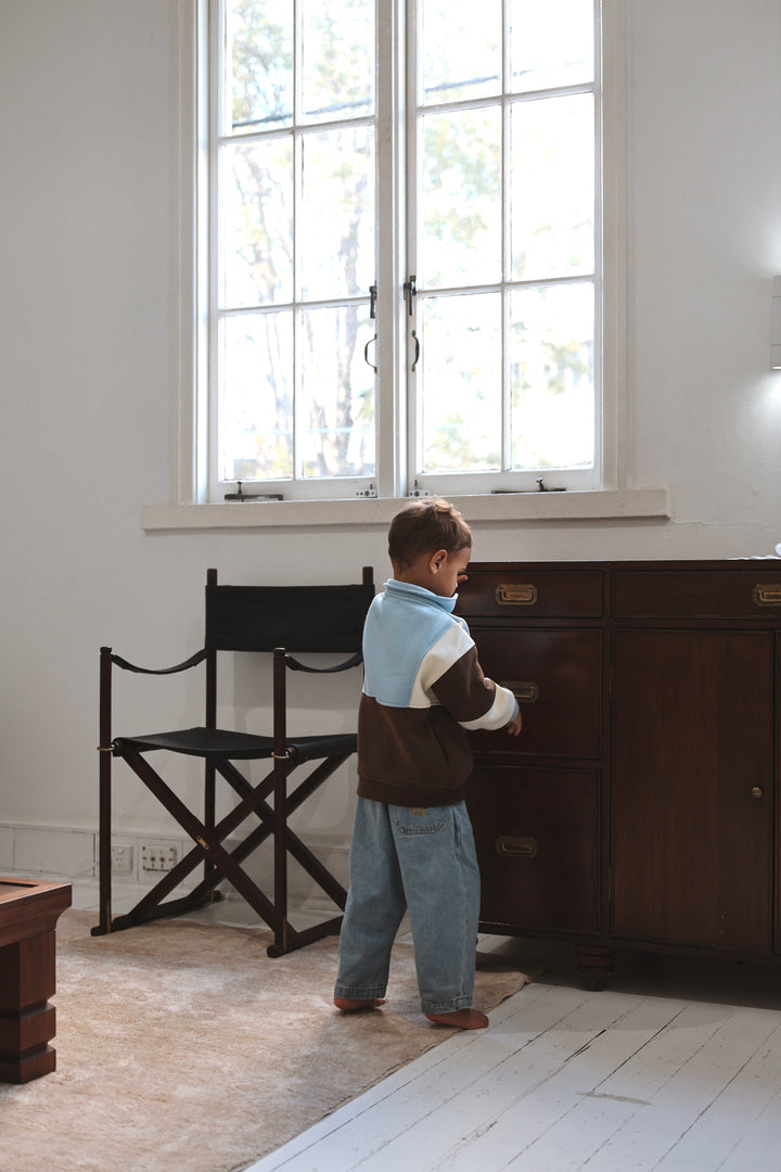 Kids Retro Oversized Pullover 2.0 - Aspen