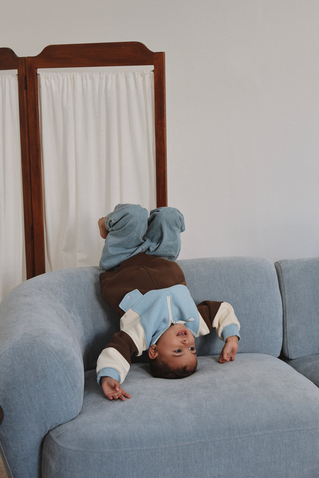 Kids Retro Oversized Pullover 2.0 - Aspen