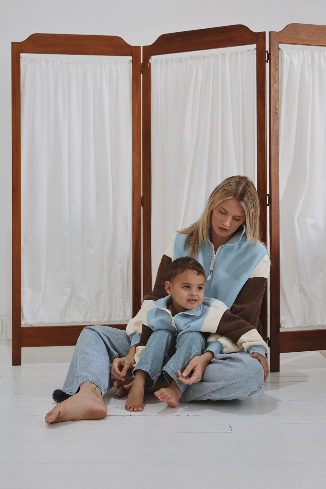 Kids Retro Oversized Pullover 2.0 - Aspen