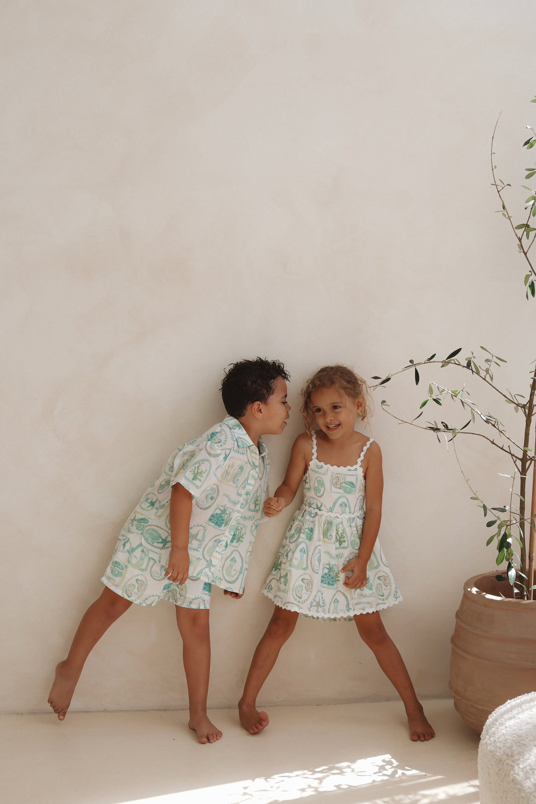 Solenne Linen Dress - Paradiso