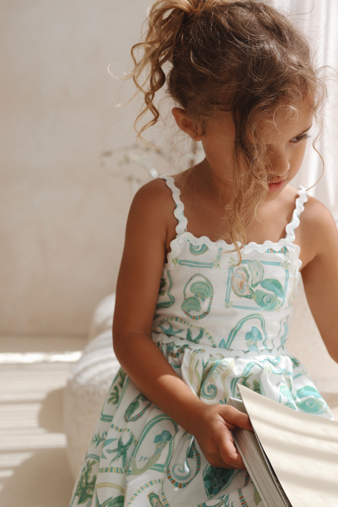 Solenne Linen Dress - Paradiso