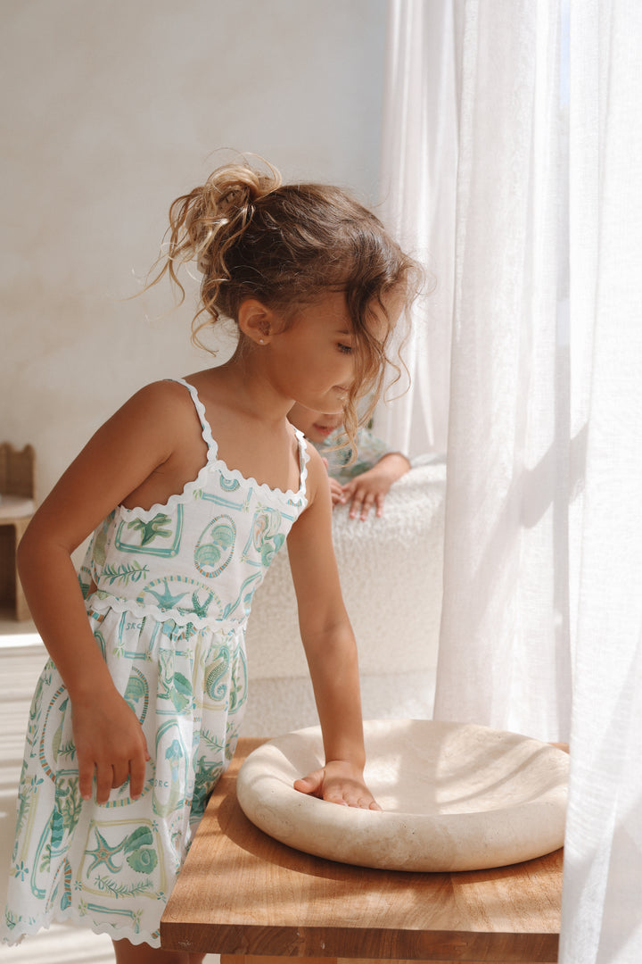 Solenne Linen Dress - Paradiso