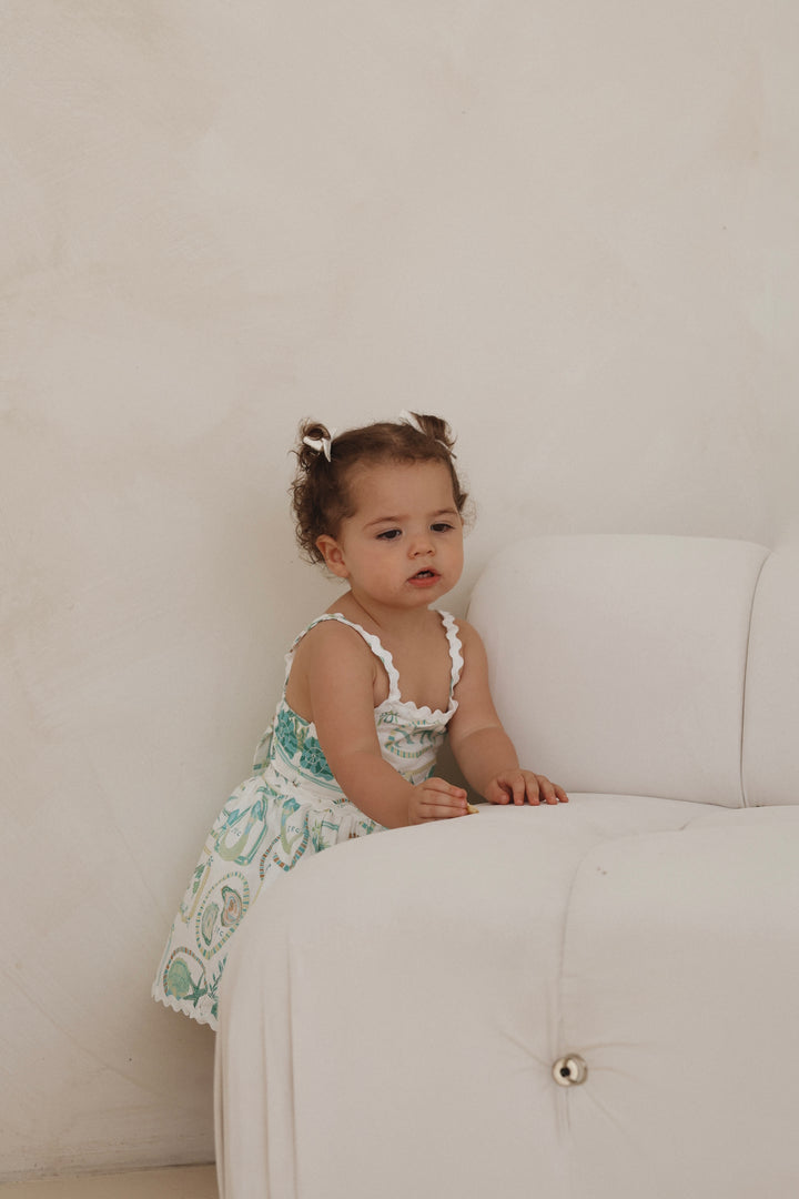 Solenne Linen Dress - Paradiso