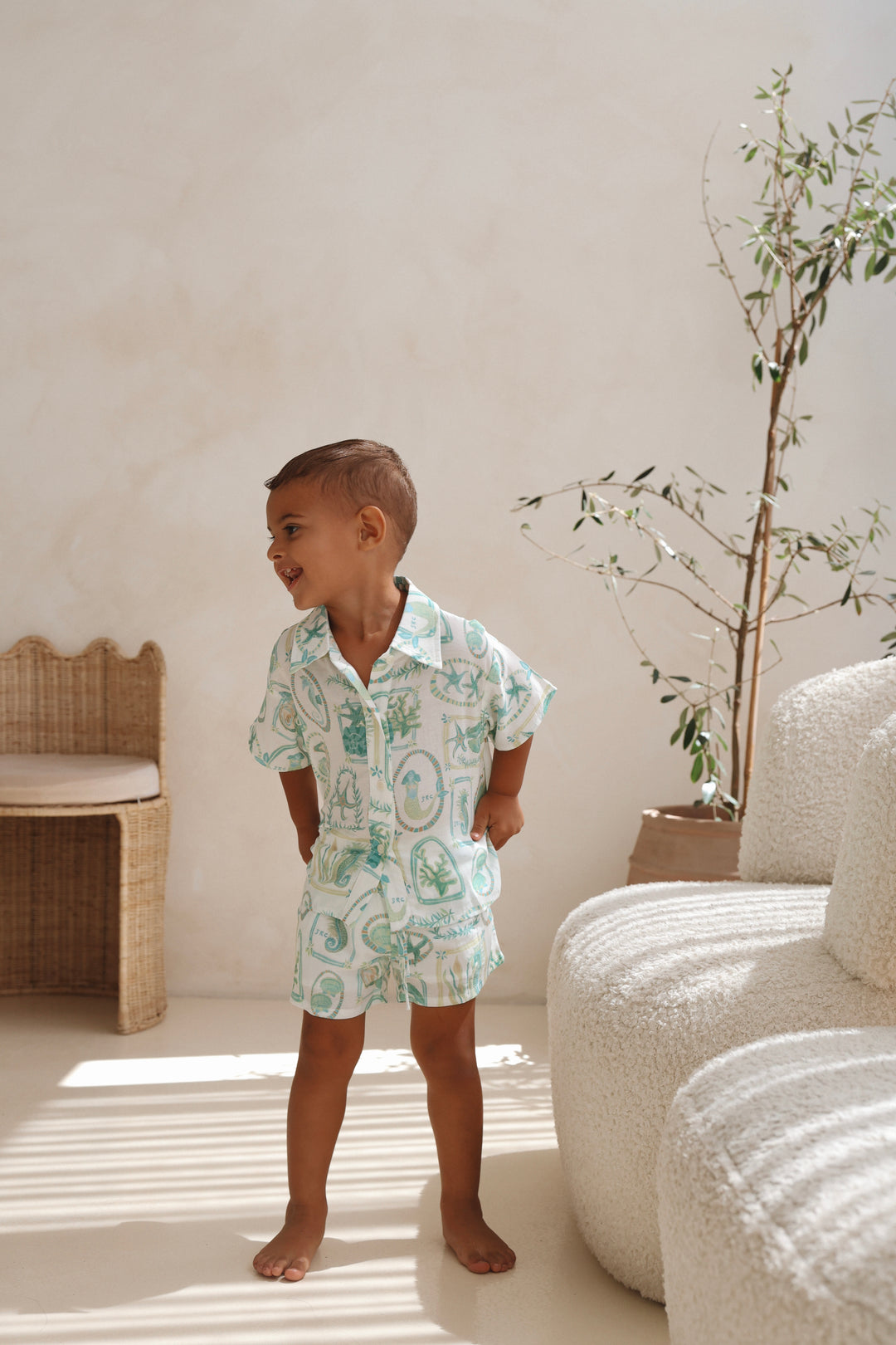 Kids Linen Set - Paradiso