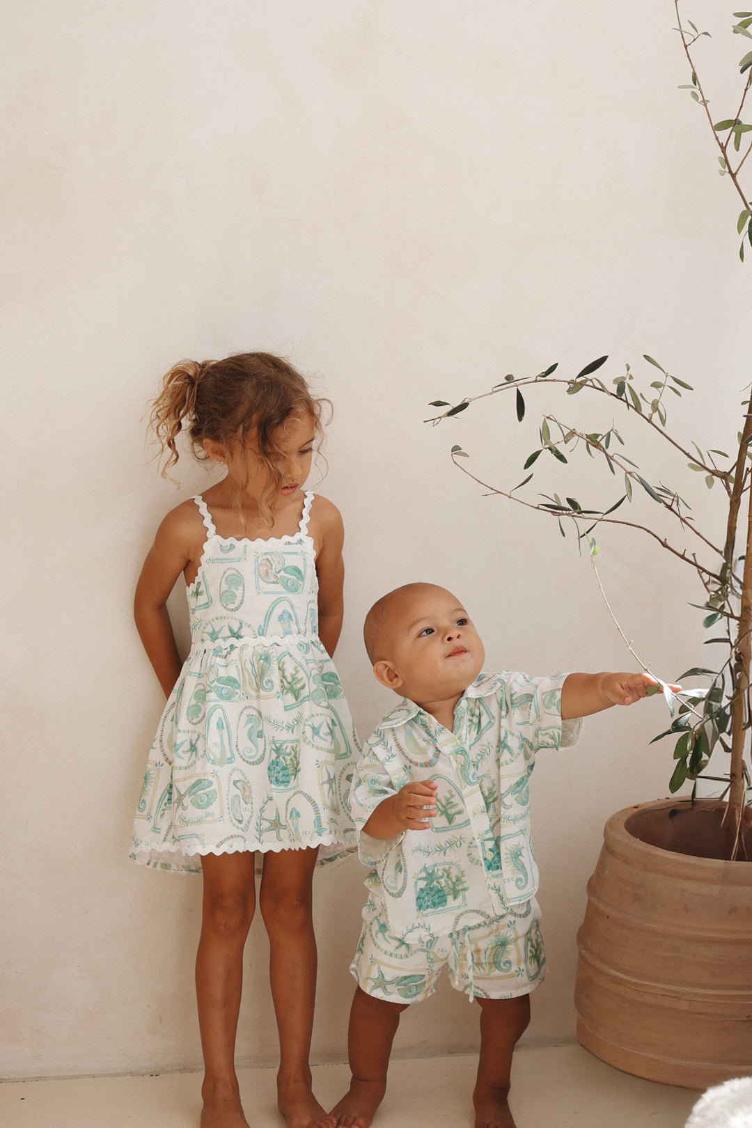 Solenne Linen Dress - Paradiso