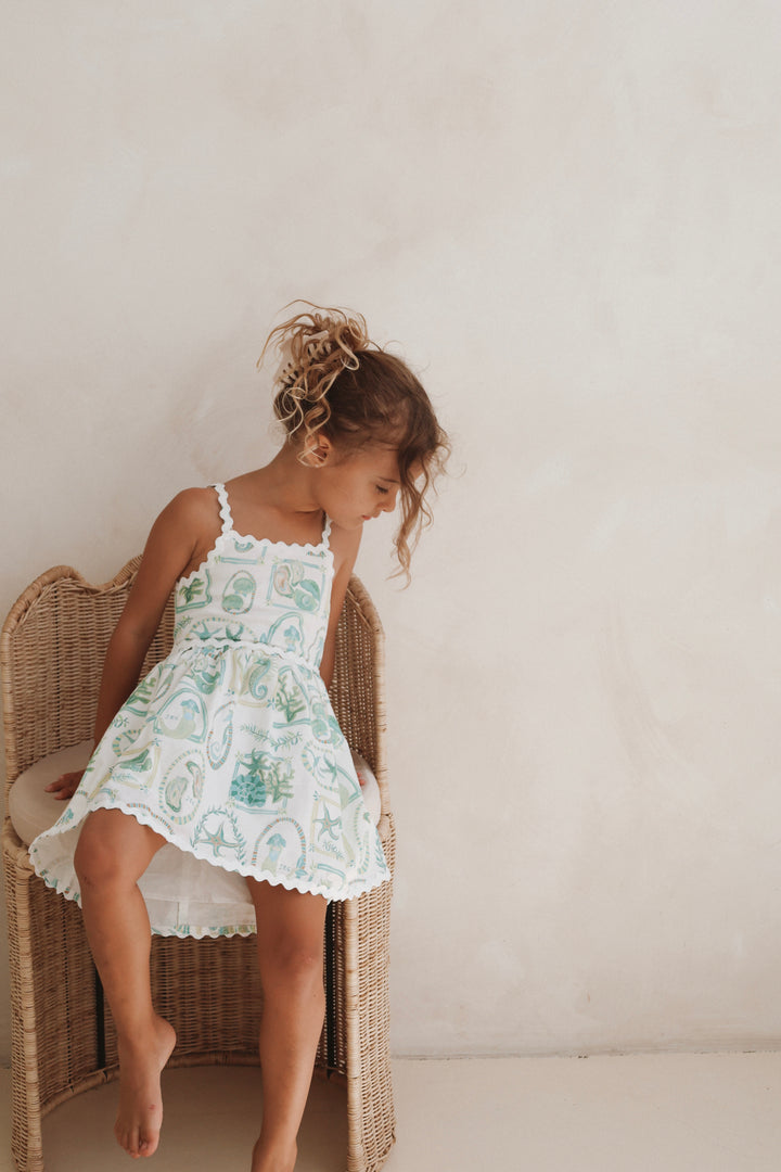 Solenne Linen Dress - Paradiso