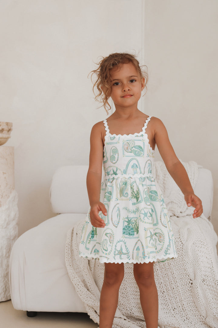 Solenne Linen Dress - Paradiso