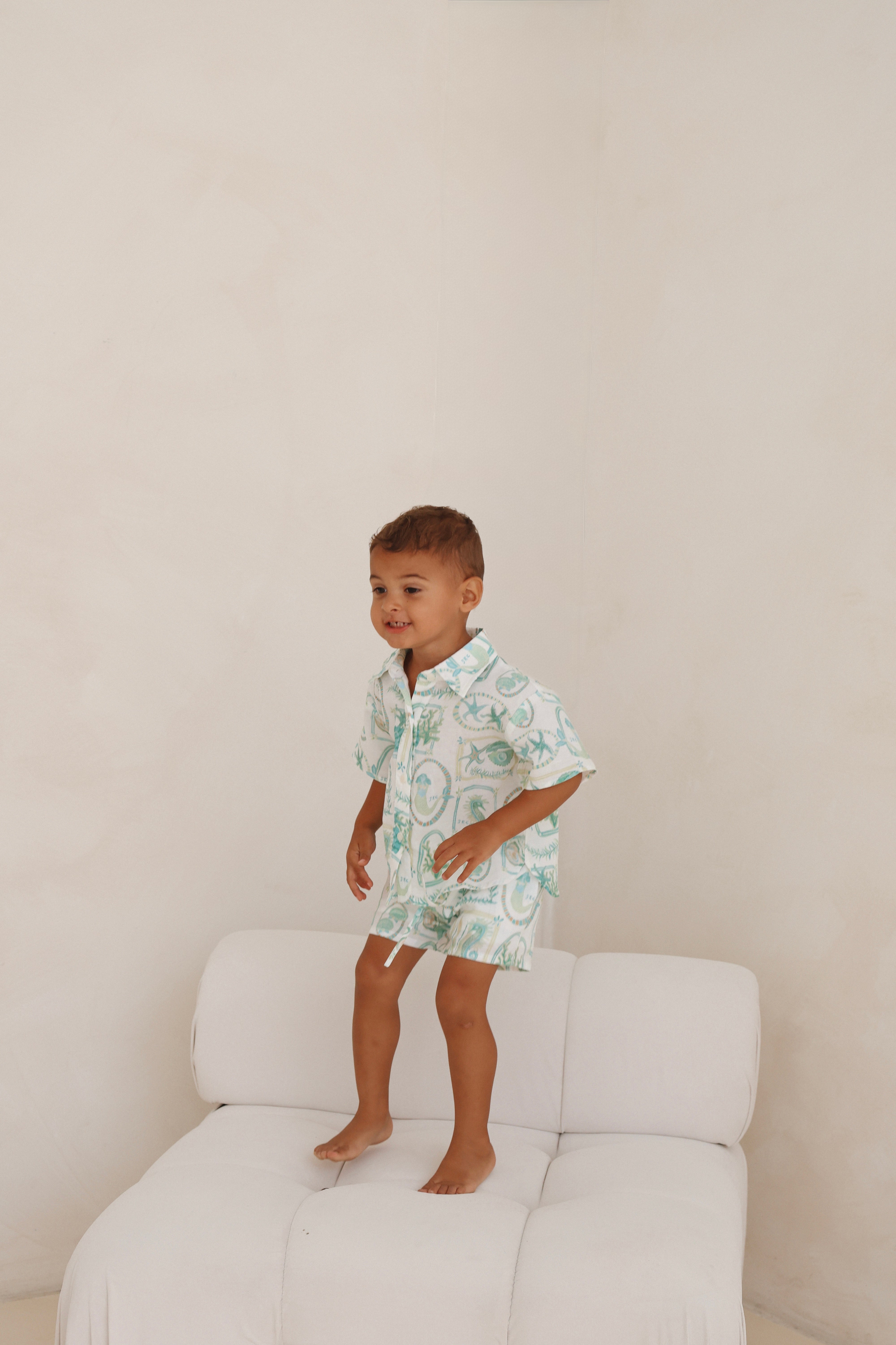 Kids Linen Set - Paradiso – skylaroseco