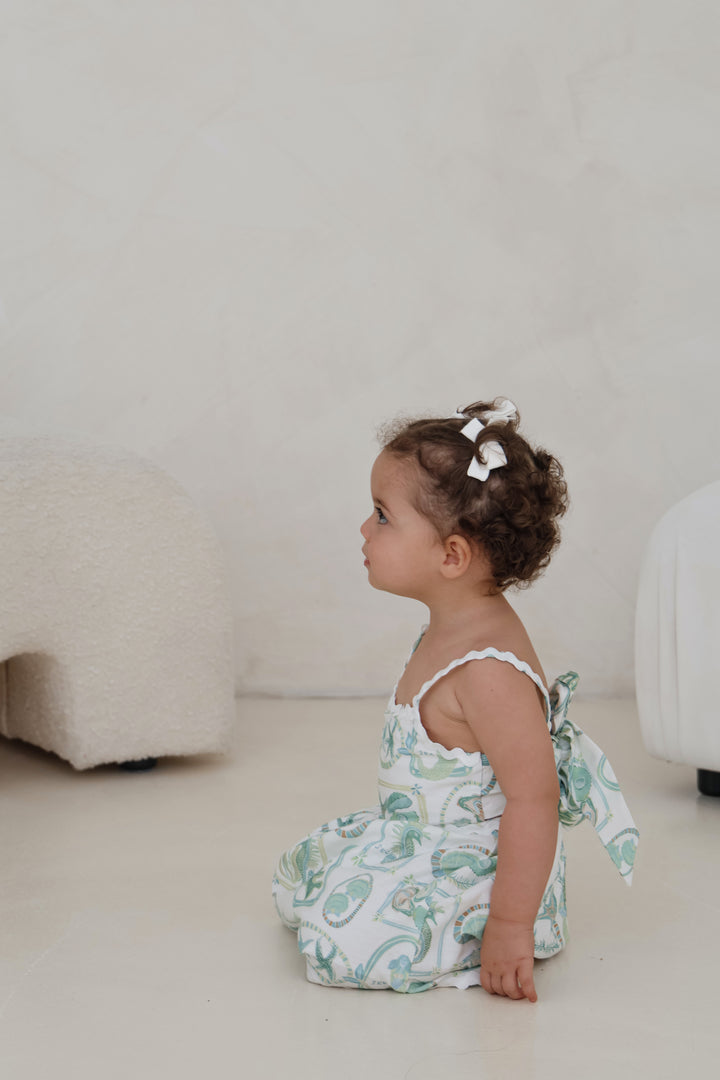 Solenne Linen Dress - Paradiso