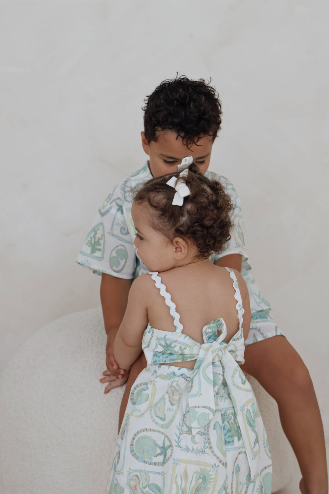 Solenne Linen Dress - Paradiso