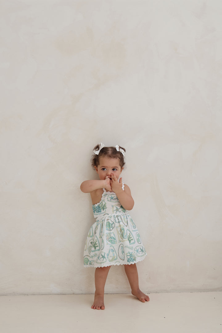 Solenne Linen Dress - Paradiso