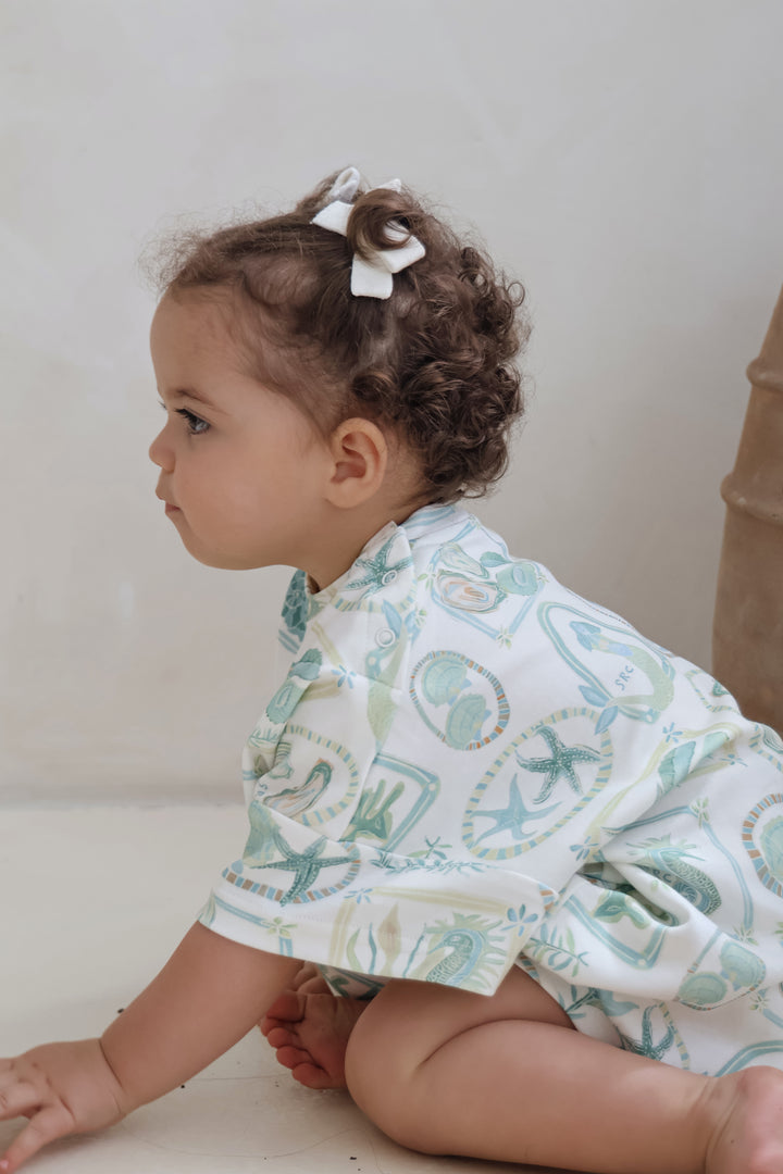 Oversized Tee Romper - Paradiso