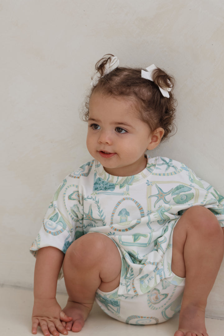 Oversized Tee Romper - Paradiso