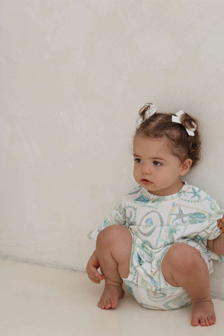 Oversized Tee Romper - Paradiso