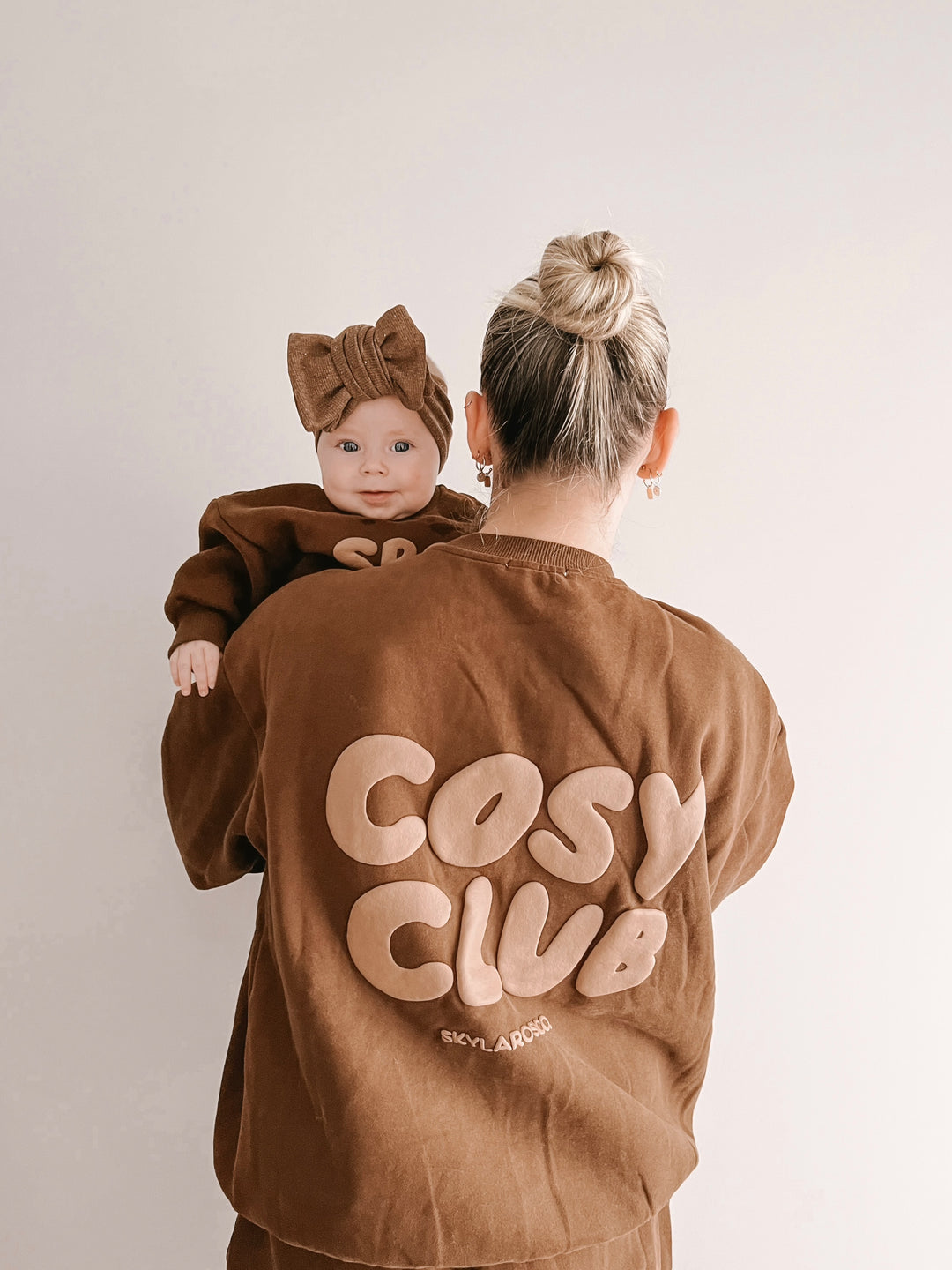 Cosy Club Adults Sweater - Chocolate Brown