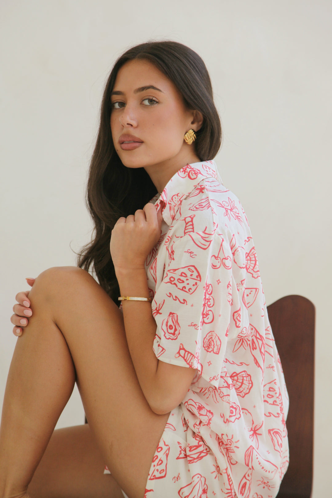 Adults Linen Shirt - Coastline