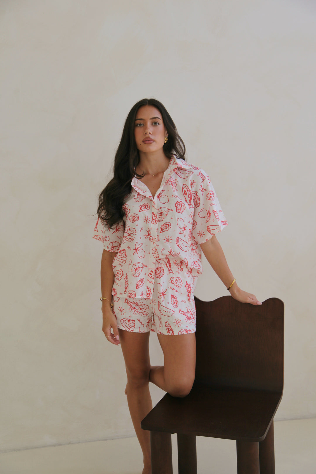 Adults Linen Shirt - Coastline