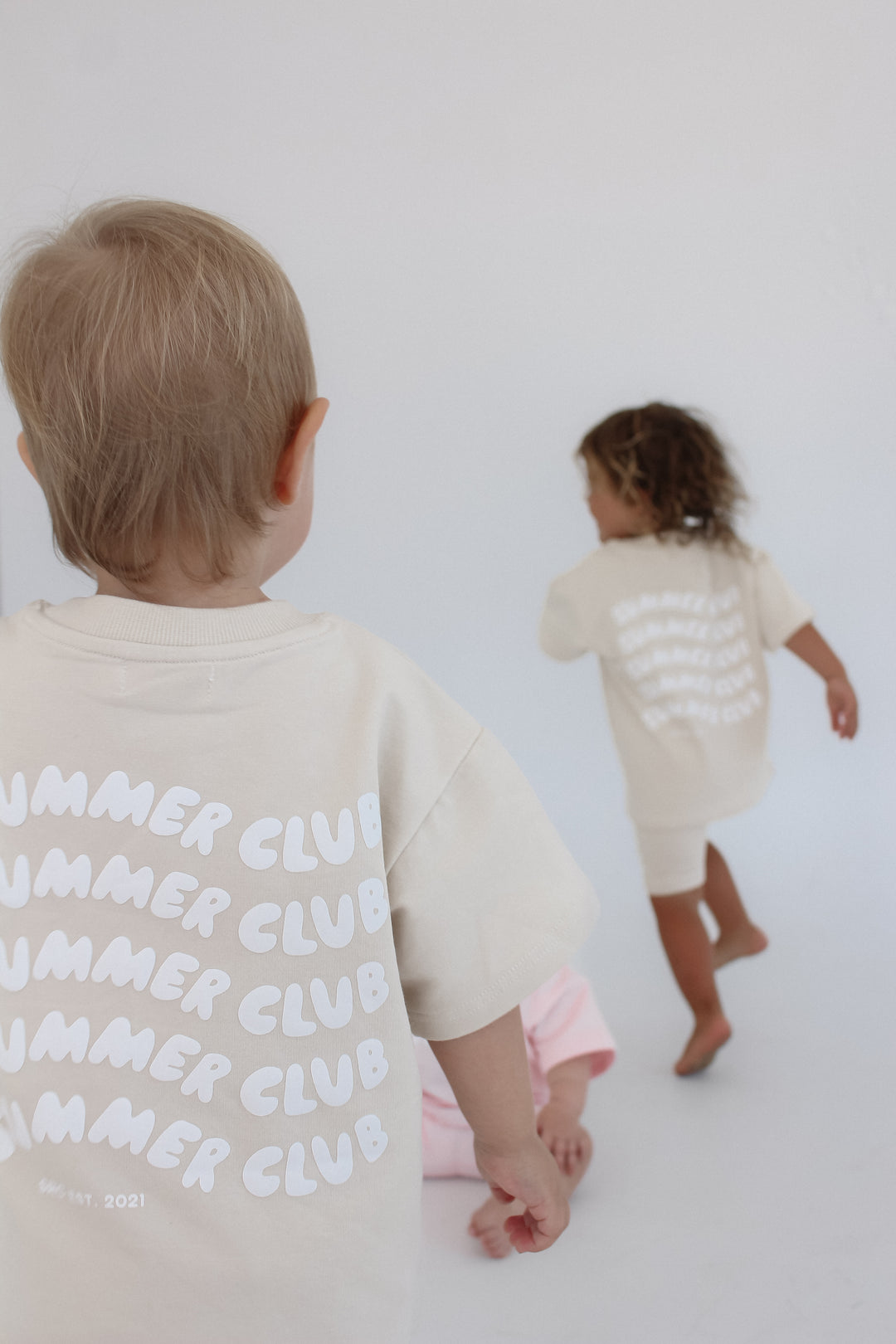 Summer Club Kids Set - Beige