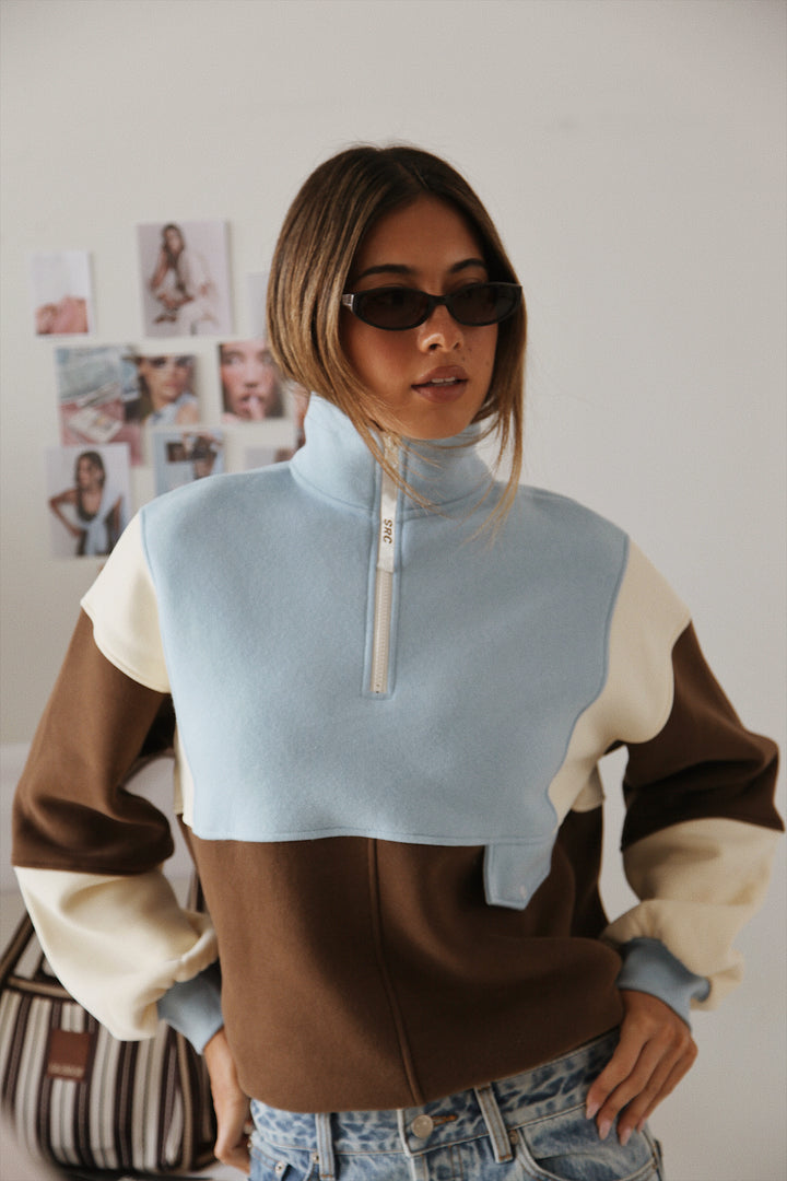 Retro Oversized Pullover 2.0 - Aspen