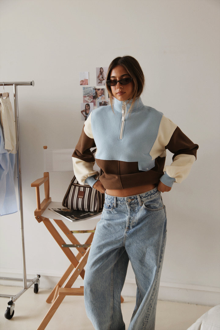 Retro Oversized Pullover 2.0 - Aspen
