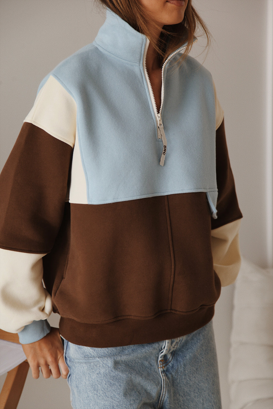 Retro Oversized Pullover 2.0 - Aspen