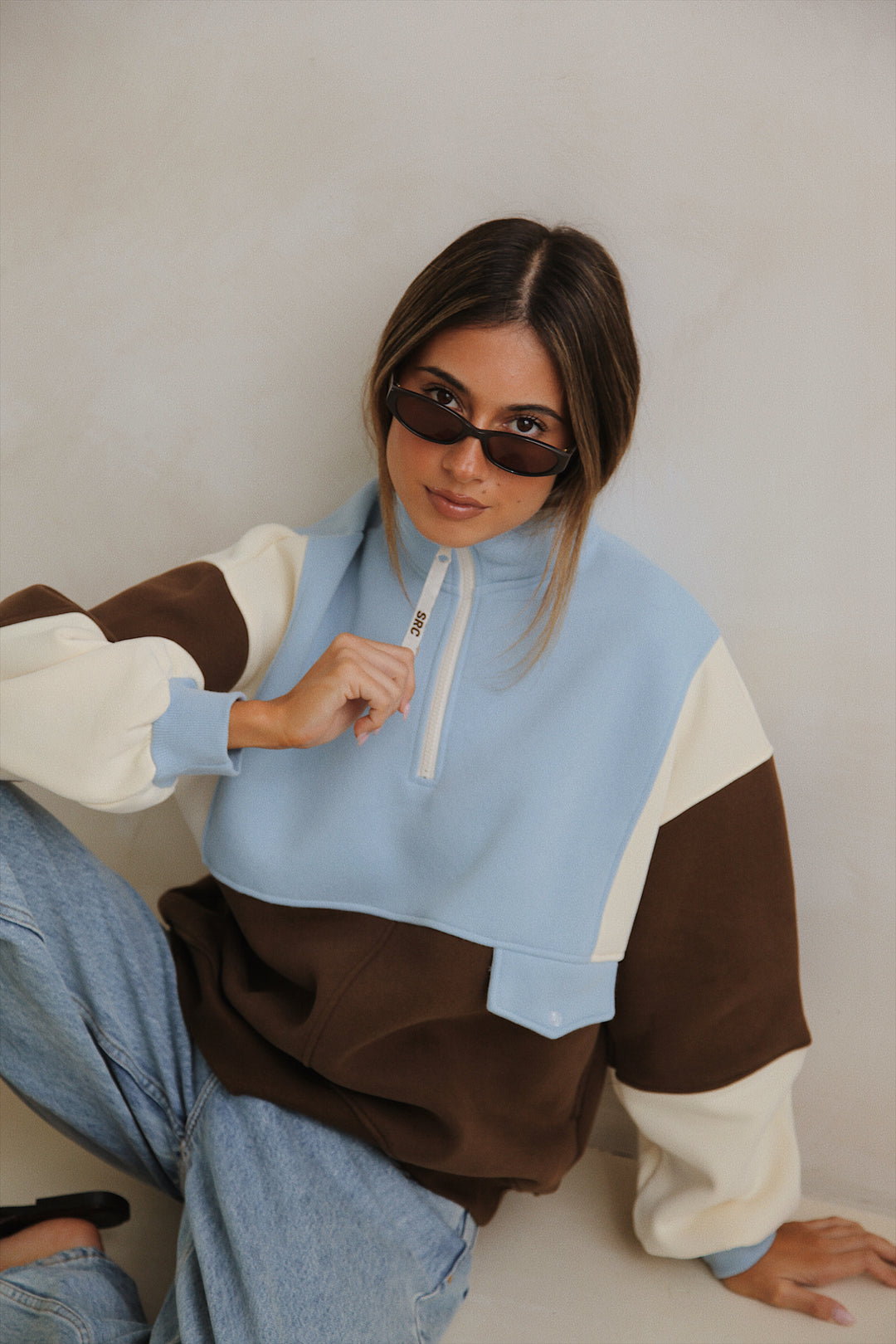 Retro Oversized Pullover 2.0 - Aspen