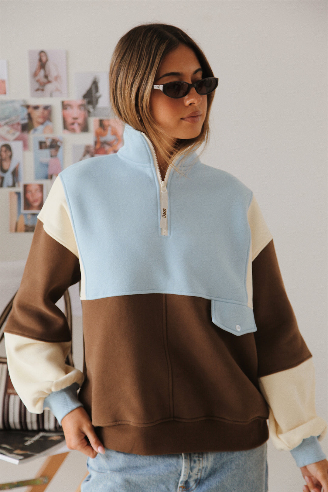 Retro Oversized Pullover 2.0 - Aspen