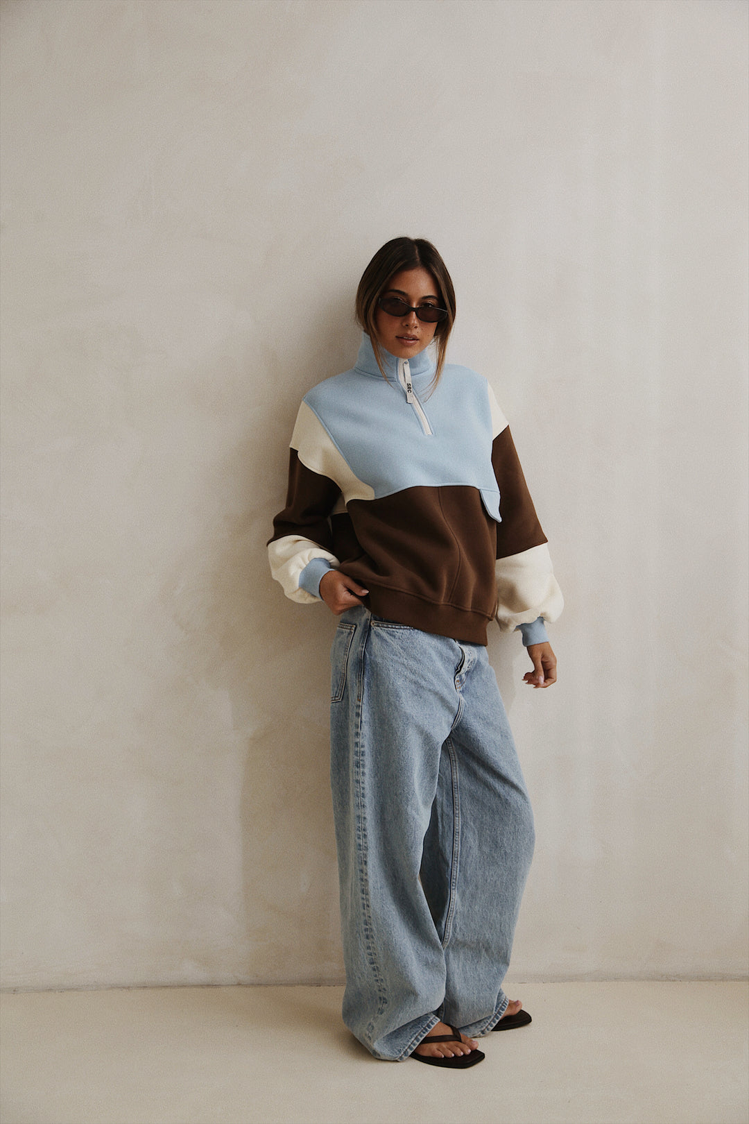 Retro Oversized Pullover 2.0 - Aspen