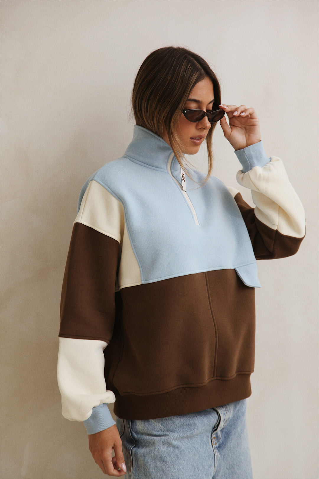 Retro Oversized Pullover 2.0 - Aspen