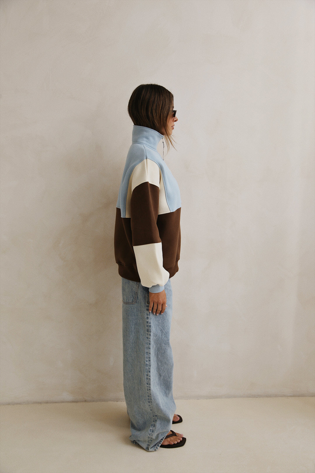 Retro Oversized Pullover 2.0 - Aspen